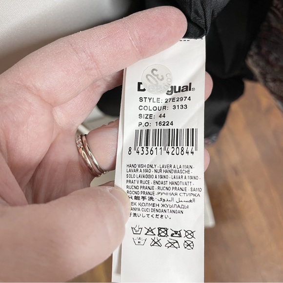 Desigual Multicolor Patterned Coat - Picture 13 of 16